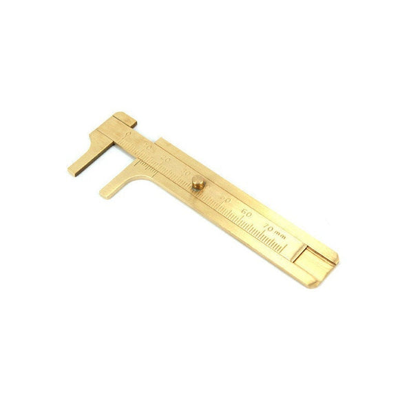 Caliper - Sliding Gauge Caliper Millimeter Bead Measuring Tool - Gem Measuring Ruler - Slide Gauge - Jewelry Watch Making Hobby Craft Tool