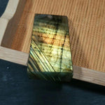 Labradorite Necklace - Natural Stone - Pendant Necklace - Crystal Energy Necklace - Healing Labradorite Stone Necklace - Yoga Necklace