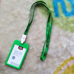 ที่ใส่บัตรประชาชน, ที่ใส่บัตรสีสันสดใสสำหรับคล้องคอ, สำหรับบัตรนักเรียน/ครู, บัตรกุญแจ, ใบขับขี่, เจ้าหน้าที่รักษาความปลอดภัย, สำนักงาน