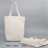 Tote Bag - 100% Cotton Canvas | Blank Bulk | Reusable | Diy Arts & Crafts | Groceries Shopping| Wedding Favors | Company Branding | School
