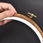 Round Embroidery Frame - Embroidery Ring - Decorative Embroidery Hoop - Bamboo Wooden Embroidery Hoop - Sewing Ring - Stitching Hoop