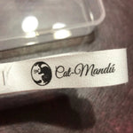 Custom Clothing Labels -  Fabric Sew in Labels - Sew on Labels - Personalized Cloth Tags for Clothes - Fold Over Cloth Labels for Handmade