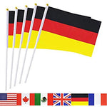 Custom Handheld Stick Flag - Personalized, Advertising, Event Banner - Print Photo, Image, Logo, Text - Graduation Party Decoration