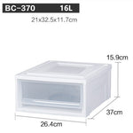 Stackable Storage Box - Bedroom Organizer - Clothes Storage - Drawer Chest - Bedroom Table Stand Cabinet - Closet Organization - Laundry