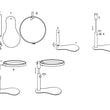 Embroidery Hoops Stand, Round Embroidery Frame Holder, Seat Frame for Hand Bead, Quality Wooden 360 Degree Adjustable Rotatable Seat Stand