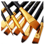 Paint Brush Set - Paint Brush Holder - Gift for Artists - Gift for Painters - Paintbrush Bag Case Organizer - Painters Kit