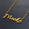 Personalized Name Necklace, Name Necklace Gold Silver, Signature Custom Necklace, Birthday Present, Christmas Anniversary Wedding Gifts