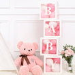 Krabice na balónky - průhledná krabice na balónky s písmeny - průhledné krabice na narozeninovou oslavu, baby shower, první narozeniny, svatbu, rozlučku se svobodou