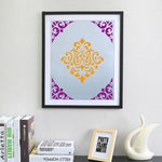 16 Stencil for Painting - Mandala Stencil - Wall Stencils - Pochoir Mandala Schablone - Tile Stencil - Dotting Dot Decorative Floor Stencil