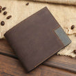 Cartera personalizada para hombres - Cartera personalizada con foto para hombres - Cartera vegana de cuero grabada con foto - Regalo para él, papá, esposo, novio