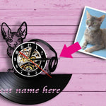 Custom Vinyl Clock - Personalized Vinyl Clock - Wanduhr Selbst Gestalten - DIY Wall Clock - Photo Clocks - Design Your Own - House Warming