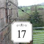 Hanging House Number Sign | Custom Personalized House Number Plaques | Address Plaque | Address number | Modern House | Outdoor Housewarming