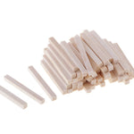 100 Pcs Unfinished Balsa Wood Blocks - Rectangle Carving Wood Sticks - Craft Supplies