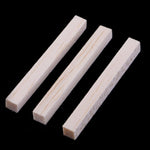 100 Pcs Unfinished Balsa Wood Blocks - Rectangle Carving Wood Sticks - Craft Supplies