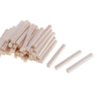 100 Pcs Unfinished Balsa Wood Blocks - Rectangle Carving Wood Sticks - Craft Supplies