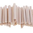 100 Pcs Unfinished Balsa Wood Blocks - Rectangle Carving Wood Sticks - Craft Supplies