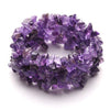 Purple Amethyst Bracelet, Rose Quartz Citrine Garnet Gemstone Beads, Elastic Cuff Bracelet, Crystal Bracelet, Man, Woman, Jewelry, Gift