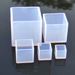 Cube Mold - Square Resin Mold - Silicone Mold for Candles - Epoxy Soap Mold - Silicon Cast Mold DIY