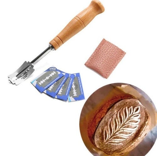Bread Lame - Bread Scorer - Bread Making Tools - Dough Slasher - Sourdough Loaf Cutter - Bread Maker - Bagel Maker - Bread Stamp