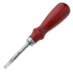 4 Pcs Leather Edge Beveler Set - Edge Beveler - Leather Working Tools - Leather Edger - Leder Rand Kegel - Edge Skive Skiving Tool