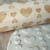 Embossed Rolling Pin Pattern - Heart Shaped Rolling Pin - Baking Supplies - Cookie Making