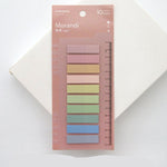 กระดาษโน้ตติดสีเรโทร - อุปกรณ์การเรียน - แพลนเนอร์ บูลเล็ตเจอร์นัล สมุดตัดแปะ - แผ่นโน้ตติด - สติกเกอร์ดัชนี - เครื่องเขียนโรงเรียน
