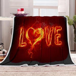 Personalized Sherpa Blanket With A Photo - Custom Photo Sherpa Fleece Blanket - Cat Dog Pet Picture Blanket - Fleece Milestone Blanket