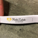 Custom Clothing Labels -  Fabric Sew in Labels - Sew on Labels - Personalized Cloth Tags for Clothes - Fold Over Cloth Labels for Handmade