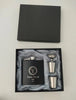 Personalised Hip Flask for Men - Custom Flask - Engraved Flask Set for Dad - Personalized Gift for Men, Groomsmen, Husband,  Best Man