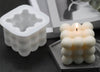 Bubble Candle Mold - Cube Candle Mold Form - Silicon Silicone Bubble Mould - Kerzenform Silikon Kerze - Candle Making Kit Beewax