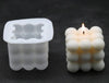 Bubble Candle Mold - Cube Candle Mold Form - Silicon Silicone Bubble Mould - Kerzenform Silikon Kerze - Candle Making Kit Beewax