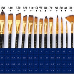 Paint Brush Set - Paint Brush Holder - Gift for Artists - Gift for Painters - Paintbrush Bag Case Organizer - Painters Kit