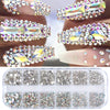 Nail Gems Set - Nail Rhinestones - Nail Diamonds - Nail Bling Stones - Nail Decor - Nail Art Crystals Decal Decoration 3D Glitter