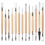 51 Pcs Pottery Tool Set - Clay Sculpting Tools - Pottery Supplies Kit - Outils Poterie - Carving Tools - Modeling Tools - Ceramic Art Tools