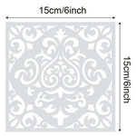 16 Stencil for Painting - Mandala Stencil - Wall Stencils - Pochoir Mandala Schablone - Tile Stencil - Dotting Dot Decorative Floor Stencil