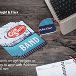 Custom ID Badge - Personalized Photo ID Badges & PVC Cards - Double Sided Printing - Office, Visitor Badges, Contractors, Staff Teacher Card