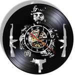 Custom Vinyl Clock - Personalized Vinyl Clock - Wanduhr Selbst Gestalten - DIY Wall Clock - Photo Clocks - Design Your Own - House Warming