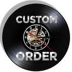 Custom Vinyl Clock - Personalized Vinyl Clock - Wanduhr Selbst Gestalten - DIY Wall Clock - Photo Clocks - Design Your Own - House Warming