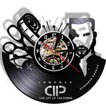 Custom Vinyl Clock - Personalized Vinyl Clock - Wanduhr Selbst Gestalten - DIY Wall Clock - Photo Clocks - Design Your Own - House Warming