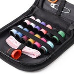 Travel Sewing Kit - Mini Needle and Thread Kit - Sewing Embroidery Storage Box - Reisenähset - Portable Travel Case - Seam Ripper Kit