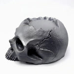 3D Skull Ashtray Mold - Silicone Mold - Resin Skull - Spiritual Divination - Witch Witchy Witchcraft Spirituality Bones Candle Holder Human