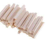 100 Pcs Unfinished Balsa Wood Blocks - Rectangle Carving Wood Sticks - Craft Supplies