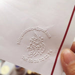 Custom Logo Embosser - Embossing Stamp - Personalized Book Embosser - Library Envelope Wedding Invitation Card Clay Plate - Made to Order