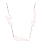 Three Name Necklace - Custom Personalized Name Necklace for Women - Gift for Her - Birthday Gift - Anniversary Gift - Christmas Gift