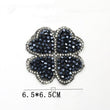Toppa con strass da stirare - Toppa di cristallo - Per vestiti, giacche, borse, cappelli - Corona, stella, gatto, nota musicale - Decorazione fai-da-te scintillante