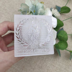 Custom Soap Stamp, Personalized Logo Acrylic Stamp, Handmade Acrylic Soap Stamp, Personalized Cookie Stamp Wedding Soap Stamp