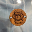 Personalized Wooden Buttons - Custom Wood Buttons - Clothing Labels - 2 Hole Engraved Buttons - Knitters Button - Knöpfe Holz Personalisiert