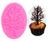 3D Tree Mold - Food Grade Silicone Fondant Chocolate Cupcake Cake Decorating Pastry Baking Mould DIY Mold - Jewelry Making Resin Baking