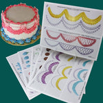 Piping Practice Sheet - Cake Decorating Practice Sheets - Icing Practice - Piping Template - Fondant Baking Supplies Paper Frosting Beginner