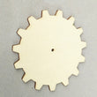 Wood Gear - Wooden Gears - Engrenage Bois - Unfinished Wood Pieces - Wooden Wheel - Holzzahnrad - Zahnräder Holz - Wood Cutout For Crafts